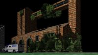 Abandoned shipping warehouse