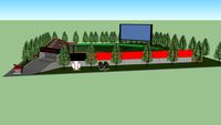 Baseball stadium finished version