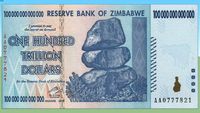 zimbabwean astronomical banknote