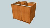 Base Cabinet w-Sliding Doors