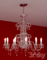 the Massive chandelier