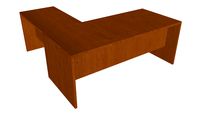 Mesa 180 cm + ala extensión cerezo