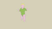 Lopende 2D baby