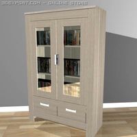 Oak cabinet 3D Model
