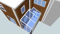 Straight Eave Solarium