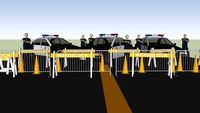 police roadblock
