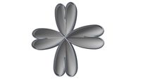 Sheet(Leaf) trains(forms) vegetable vine arbour, plant, clover(club)Fo
