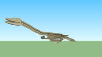 Fosil de Elasmosaurus