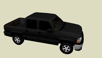Chevy Silverado 4-door pick-up truck