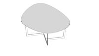 HighTower Modern Organic Insula Meeting Table