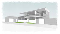 2008 SketchUp Sketchy Edge Style Building Competition - Pencil Edges with Whiteout Border