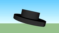 Black Fedora Hat