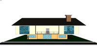 Casa de dois andares para as férias