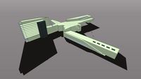 Tri-wing form with tower