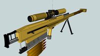.50 Sniper rifle. Mk, II
