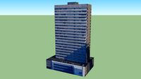 Bâtiment situé Johannesburg, Afrique du Sud