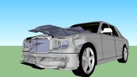 crashed bentley arnage