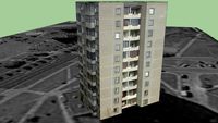 Fabijoniškių g. , Vilnius - dešimtaukštis daugiabutis