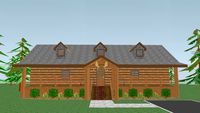 Log Cabin - Fully Furnished.
