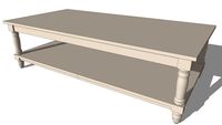 Table basse 'Madeleine'