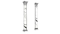 Corinthian column and pilaster