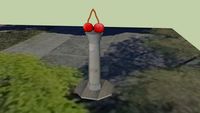 Skulptur 'Kirschensäule'