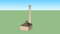 Provo Tabernacle Smokestack