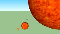 VY Canis Majoris the smallest star in the universe