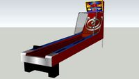 Skee-ball arcade game
