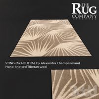 ковёр STINGRAY NEUTRAL Alexandra Champalimaud