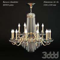 Classic barocco chandelier