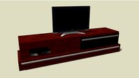 Rack TV LCD + Blu-ray - D'Core
