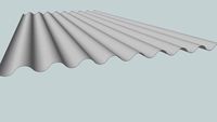 Corrugated Iron Sheet 762 - Keino
