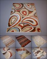 Nourison / Mondrian Multi-Coloured set 3