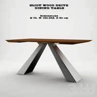 Eliot Wood Drive Dining Table