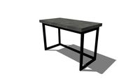 HCD – 24x48 Stretcher 1 Desk w/1x2 Tube Steel