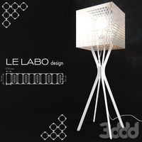 Lampadaire Miss F 1650 by Le Labo Design