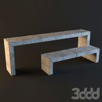 FENDI LEATHER CONSOLE