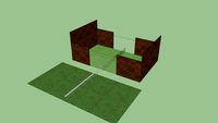 pistas de tenis y padel; hierba artificial