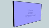 Planar Systems Clarity Matrix MX55-L 55' LCD Display