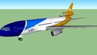 Golden Moose Airways/V2 Airlines DC-10-15 'Hybrid' (2013)