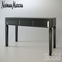 Neiman Marcus / Black Glass Table