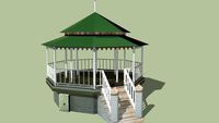 Peter G. Thurland, Sr. Bandstand in Christiansted