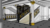 LUSITANIA DECK-BY-DECK D-DECK SECTION 2