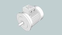 Electric Motor 90 B5 - 400V x 60 Hz - 3 phases