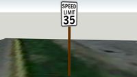 Speed Limit Sign