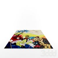 Fantastic journey rug by Fiona Curran