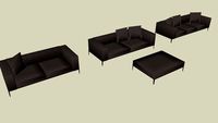 B&B Italia Maxalto - SMD Sofas and ottoman