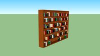 Boekenkast voor villa