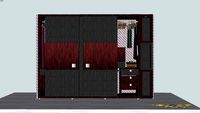 wardrobe sliding door system